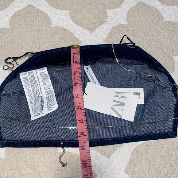 ZARA Rhinestone Top - Picture 7 of 11